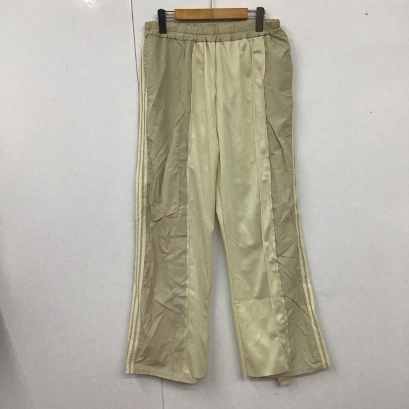古着 USED ボトムス ボトムス TYZ1031202A0004 リメイクトラックジャージーパンツ 平成エモ etsinta M 無地 アイボリー / アイボリー /  レディース USED 古着 中古 10123070