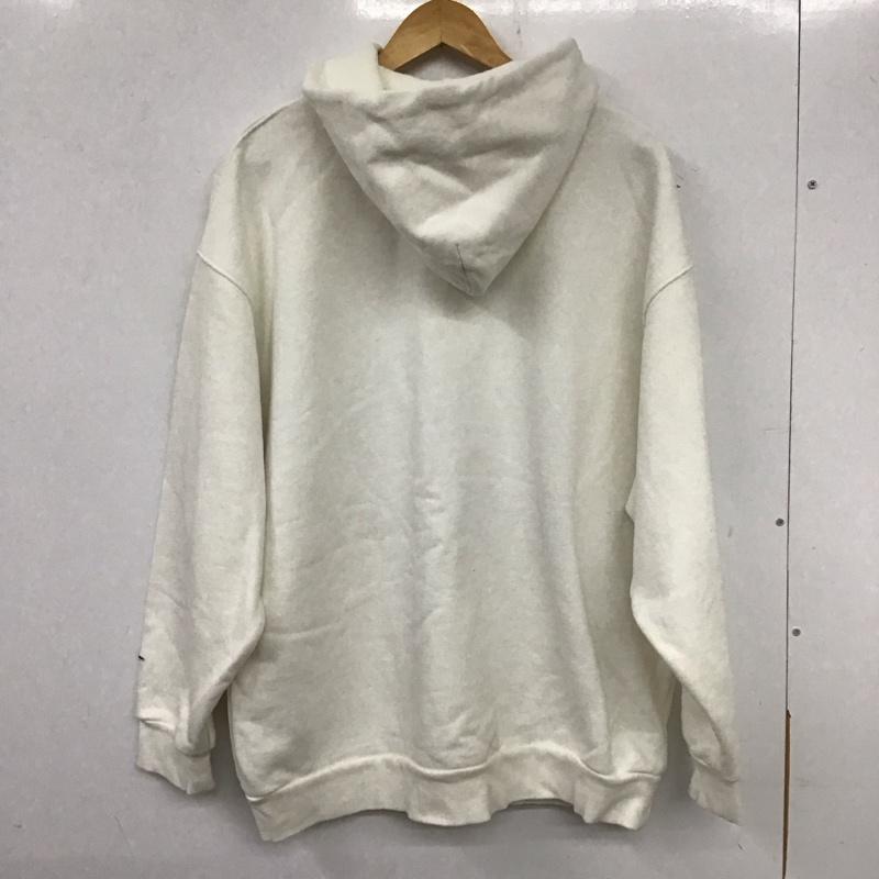 ノーティカ NAUTICA パーカー 長袖 長袖パーカー プルオーバーパーカー スウェット L 無地 白 / ホワイト /  メンズ USED 古着 中古 10140518