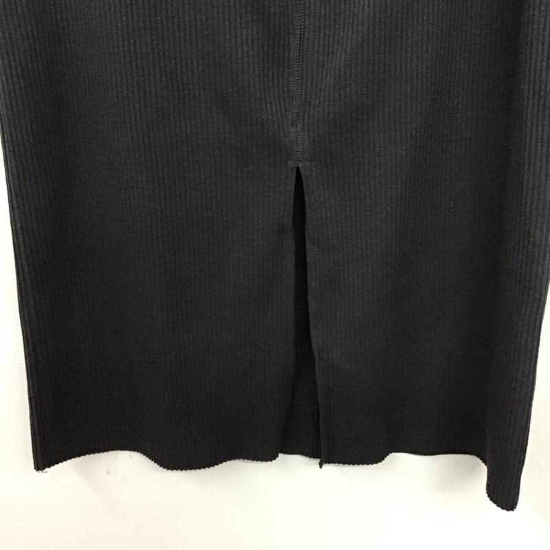 ローリーズファーム LOWRYS FARM スカート ロングスカート ロングスカート リブカジュアルスカート FREE 無地 ダークグレー / ダークグレー /  レディース USED 古着 中古 10149381