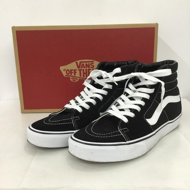 バンズ VANS スニーカー スニーカー 721278 SK8-HI ハイカット 28cm 箱有 28.0cm ロゴ、文字 黒 / ブラック /  メンズ USED 古着 中古 10147560