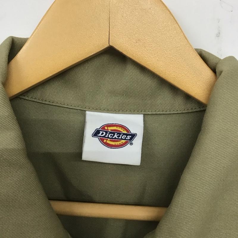 ディッキーズ Dickies ジャケット、上着 ジャンパー、ブルゾン ジャケット アウター カラージャケット L 無地 ベージュ / ベージュ /  メンズ USED 古着 中古 10139771