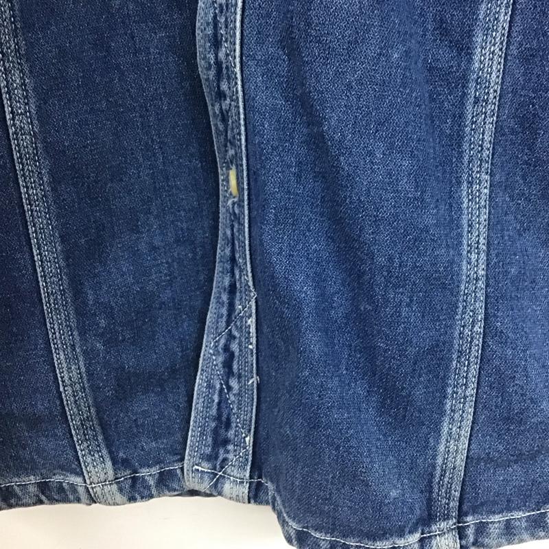 古着 USED シャツ、ブラウス 長袖 長袖シャツ 無地シャツ カラーシャツ デニムシャツ L 無地 インディゴ / インディゴ /  メンズ USED 古着 中古 10148985