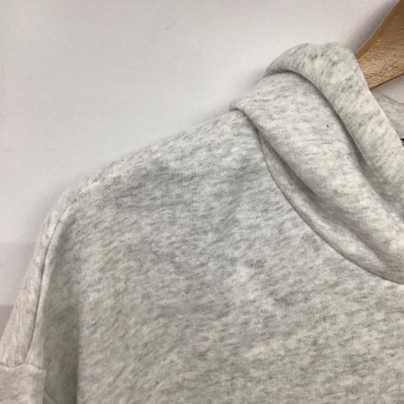 ザラ ZARA パーカー 長袖 M 無地 灰 / グレー /  レディース USED 古着 中古 10142297