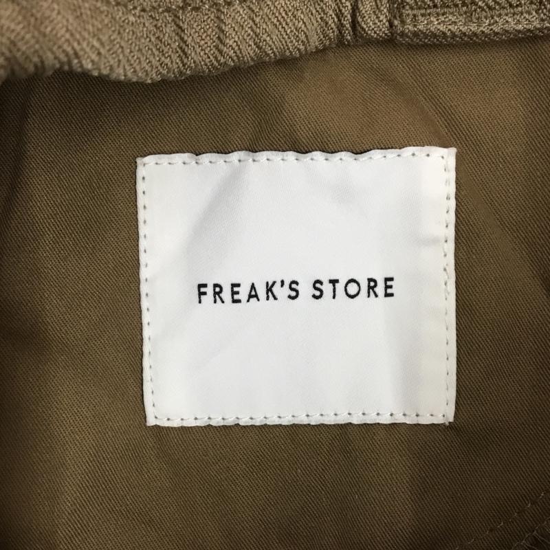 フリークスストア FREAK S STORE パンツ ワークパンツ、ペインターパンツ ワイドパンツ カジュアルパンツ ワークパンツ S 無地 茶 / ブラウン /  メンズ USED 古着 中古 10115784