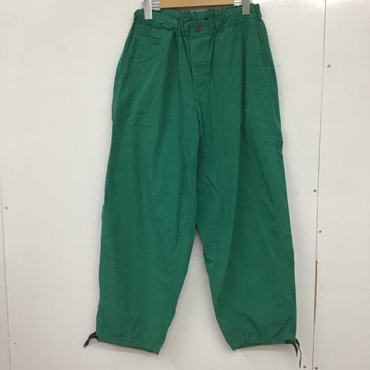 ニコアンド niko and... パンツ ワークパンツ、ペインターパンツ T214DL01AD ワイドバルーンパンツ M 無地 緑 / グリーン /  レディース USED 古着 中古 10137252