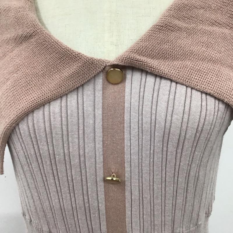 ジルスチュアート JILLSTUART ワンピース ロングスカート 125-2140050 ノースリーブワンピース FREE 無地 桃 / ピンク /  レディース USED 古着 中古 10121739