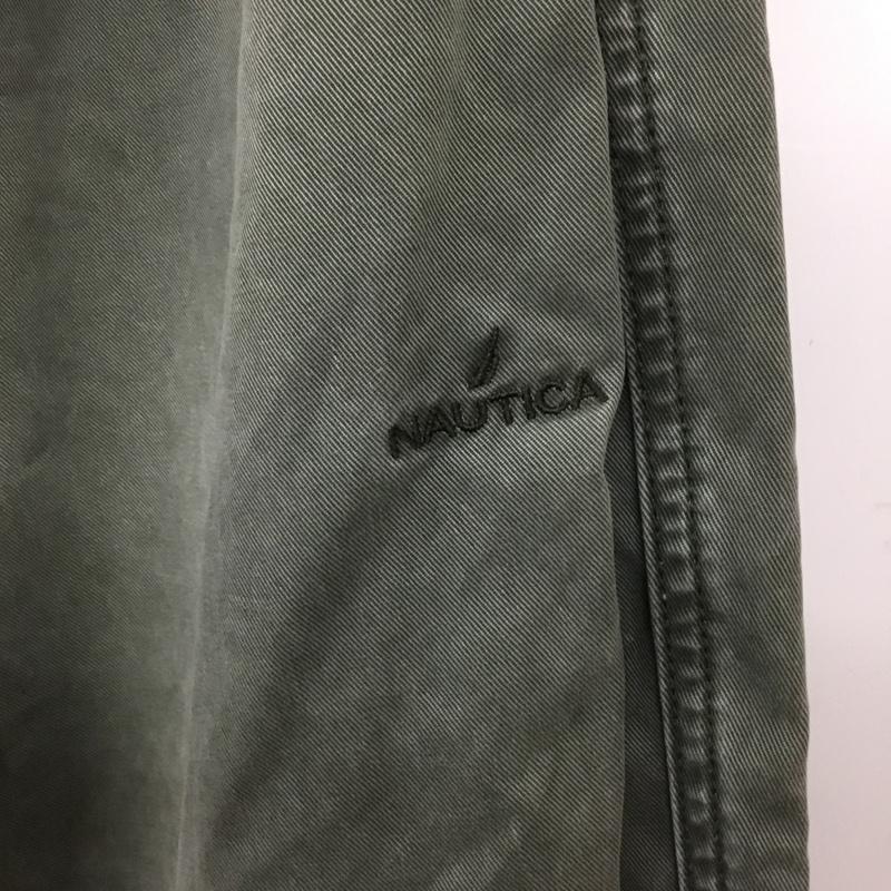 ノーティカ NAUTICA パンツ ワークパンツ、ペインターパンツ 241-1447 ボトム ワイドパンツ ワークパンツ XL 無地 カーキ / カーキ /  メンズ USED 古着 中古 10117578