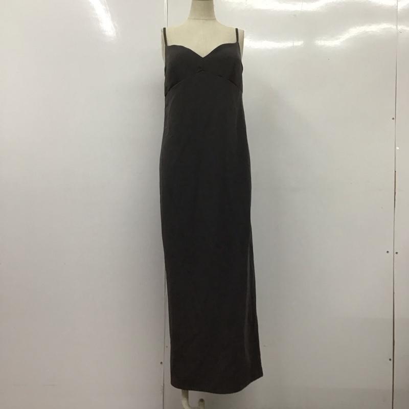 アメリ AMERI ワンピース ロングスカート 02220531480 キャミワンピース M 無地 灰 / グレー /  レディース USED 古着 中古 10108676