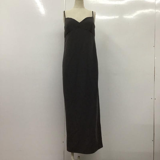アメリ AMERI ワンピース ロングスカート 02220531480 キャミワンピース M 無地 灰 / グレー /  レディース USED 古着 中古 10108676