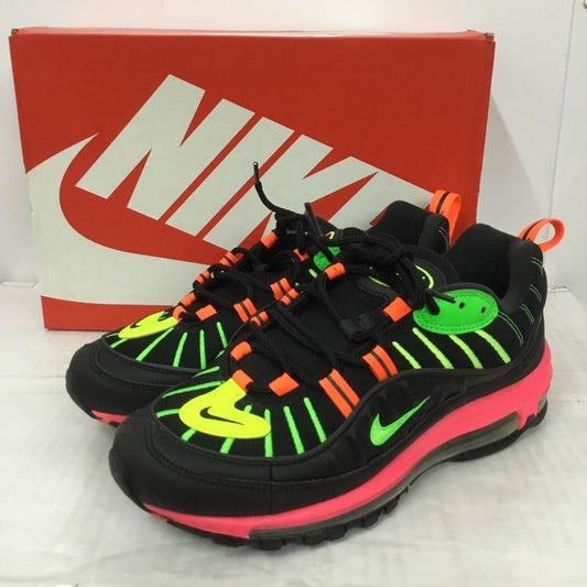 ナイキ NIKE スニーカー スニーカー CI2291-083 AIR MAX 98 NEON 26cm 箱有 26.0cm ロゴ、文字 マルチカラー / マルチカラー /  メンズ USED 古着 中古 10124197