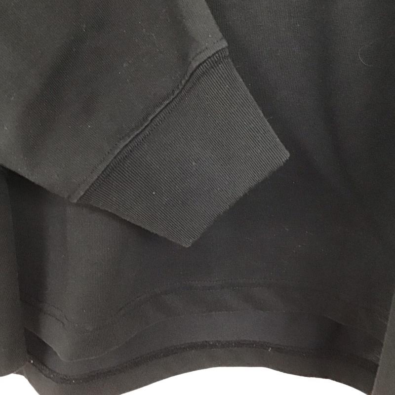 ザノースフェイス THE NORTH FACE カットソー 長袖 nt32254 長袖Tシャツ クルーネック L ロゴ、文字 黒 / ブラック /  メンズ USED 古着 中古 10150601