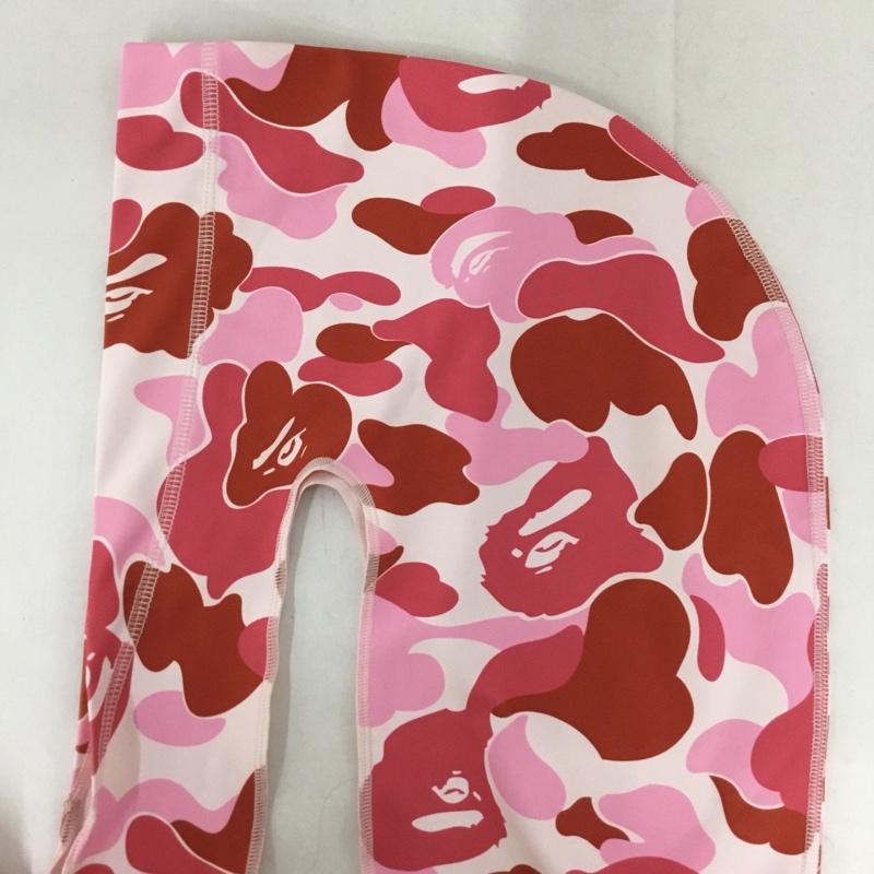 アベイシングエイプ A BATHING APE 帽子 キャップ ABC CAMO DU-RAG ドゥーラグ カモフラージュ柄・迷彩 桃 / ピンク /  メンズ USED 古着 中古 10130419