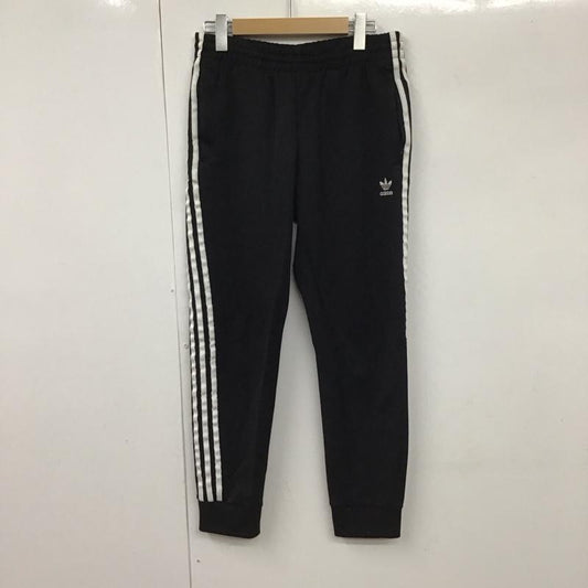 アディダス adidas パンツ ワークパンツ、ペインターパンツ cw1275 トラックパンツ スポーツウェア スリムパンツ カジュアルパンツ L ロゴ、文字 黒 / ブラック /  メンズ USED 古着 中古 10130933