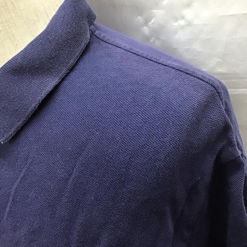 ポロバイラルフローレン Polo by RALPH LAUREN ポロシャツ 半袖 MNBLKNIM1I00196 刺繍 XL ワンポイント 紺 / ネイビー /  メンズ USED 古着 中古 10122622