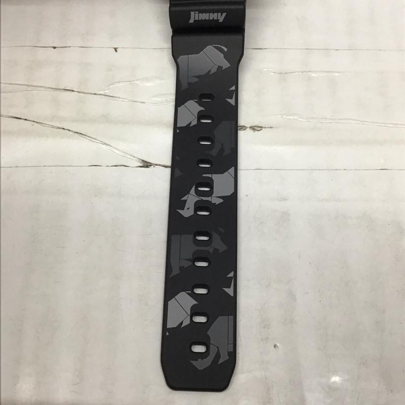 ジーショック G-SHOCK 腕時計 デジタル GW-6900 SUZUKI JIMNY CASIO スズキ ジムニー コラボウォッチ セカンドエディション 箱有 総柄 黒 / ブラック /  メンズ USED 古着 中古 10117922