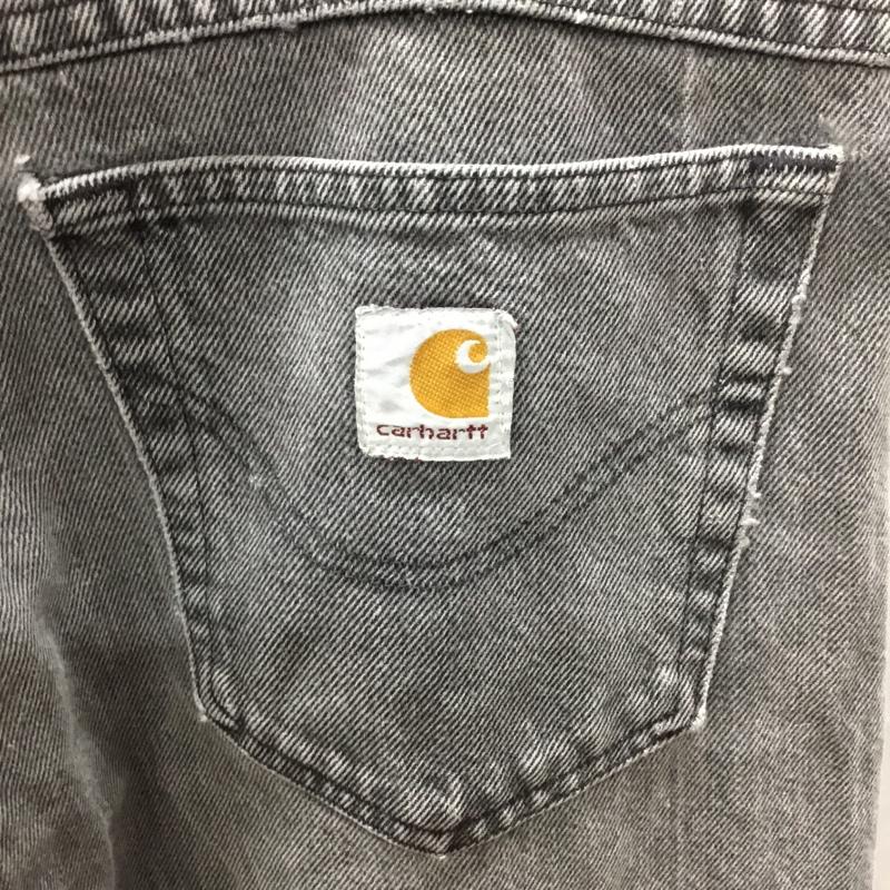 カーハート Carhartt パンツ デニム、ジーンズ 無地 灰 / グレー /  メンズ USED 古着 中古 10112743