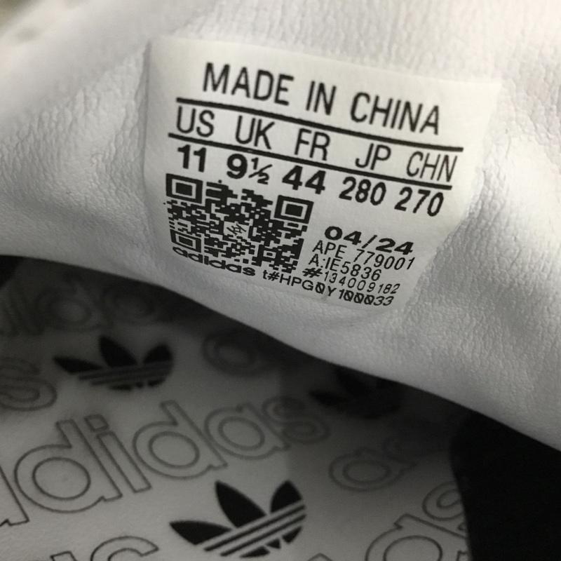 アディダス adidas スニーカー スニーカー 779001 SAMBA OG 28cm 28.0cm ロゴ、文字 黒 / ブラック / X オフホワイト / オフホワイト /  メンズ USED 古着 中古 10148403