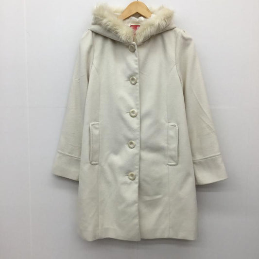 アースミュージックアンドエコロジー earth music&ecology コート コート一般 14147I31010 M 無地 アイボリー / アイボリー /  レディース USED 古着 中古 10142542