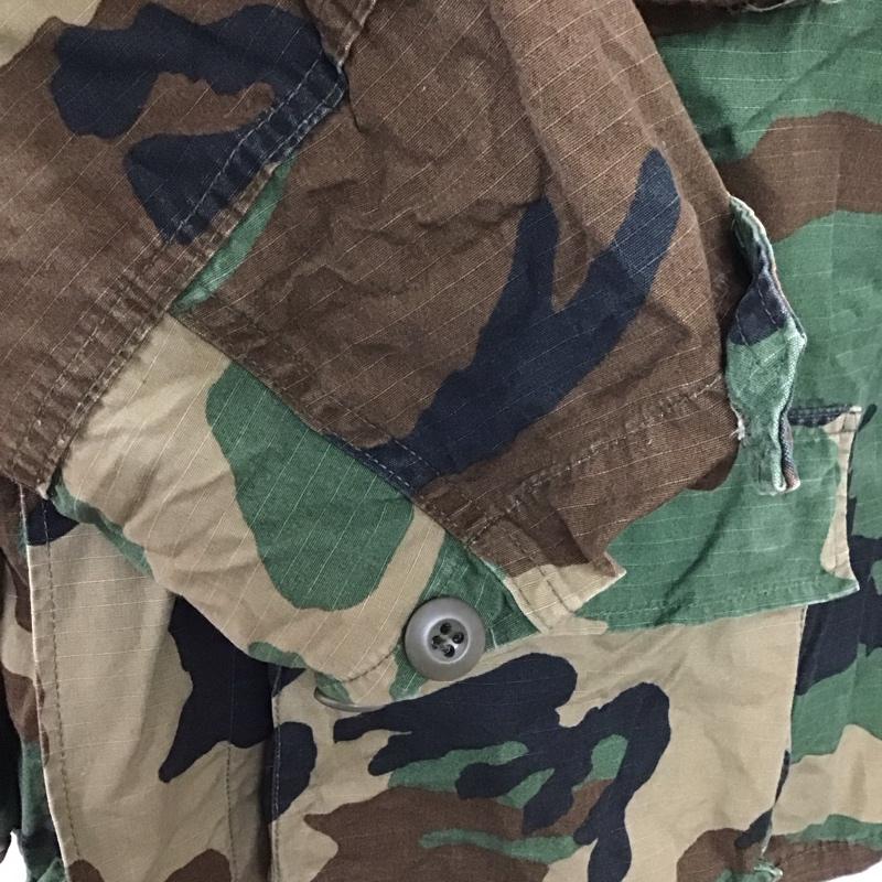 ミリタリー ミリタリー シャツ、ブラウス 長袖 ミリタリーシャツ 長袖シャツ 古着 M カモフラージュ柄・迷彩 マルチカラー / マルチカラー /  メンズ USED 古着 中古 10127997
