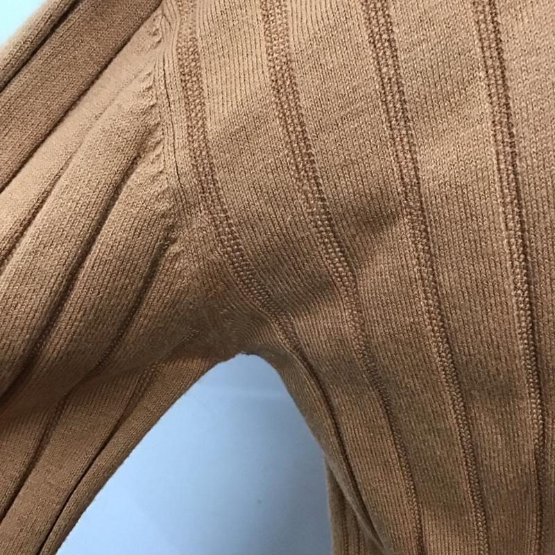 マウジー MOUSSY カーディガン 長袖 010dsa70-570 COTTONMIXRIBLONGカーディガン ロングカーディガン FREE 無地 橙 / オレンジ /  レディース USED 古着 中古 10123841