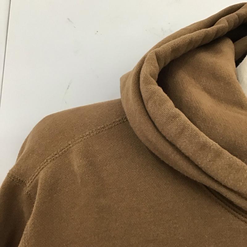 アベイシングエイプ A BATHING APE パーカー 長袖 長袖パーカー フード付きパーカー プリントスウェット トレーナー XL ロゴ、文字 茶 / ブラウン /  メンズ USED 古着 中古 10118076