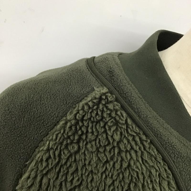 ユニクロ UNIQLO ジャケット、上着 ジャンパー、ブルゾン 01-34-1F274A White Mountaineering ボアブルゾン L 無地 カーキ / カーキ /  メンズ USED 古着 中古 10124470