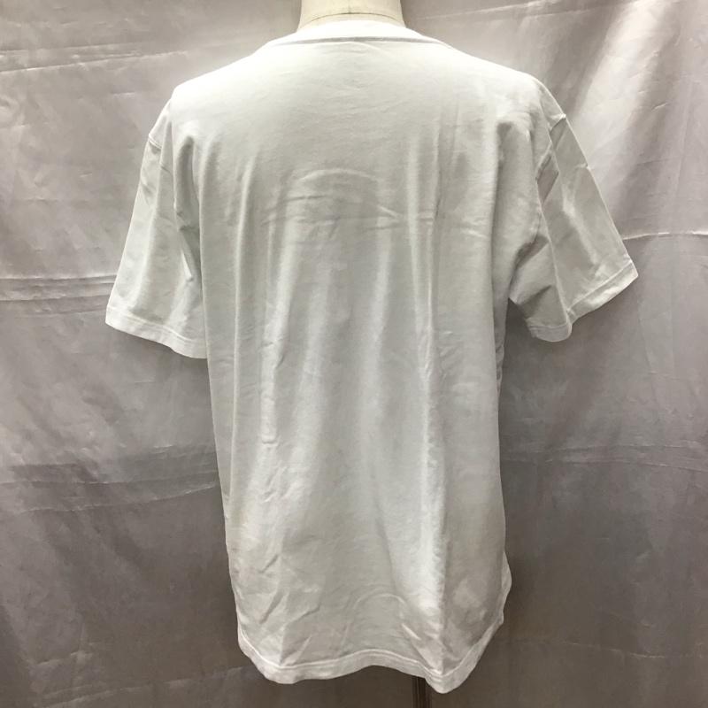 ニューエラ NEW ERA Tシャツ 半袖 半袖カットソー プリントTシャツ クルーネックカットソー XL プリント 白 / ホワイト /  メンズ USED 古着 中古 10111801