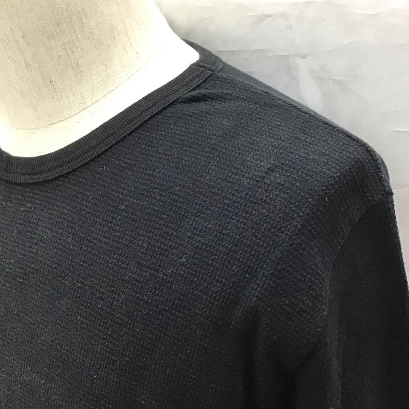 アデイインザライフ ユナイテッドアローズ A day in the life UNITED ARROWS カットソー 長袖 長袖カットソー クルーネックカットソー ロングスリーブカットソー プリントTシャツ M 無地 紺 / ネイビー /  メンズ USED 古着 中古 10116194