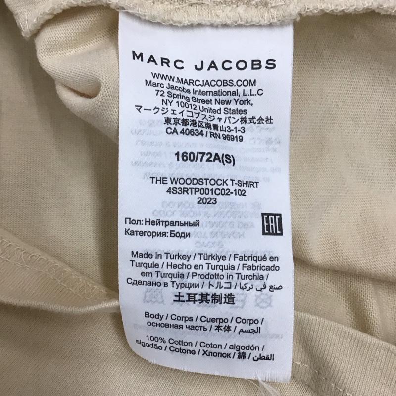 マークジェイコブス MARCJACOBS Tシャツ 半袖 半袖カットソー プリントTシャツ クルーネックカットソー S プリント ベージュ / ベージュ /  メンズ USED 古着 中古 10118401