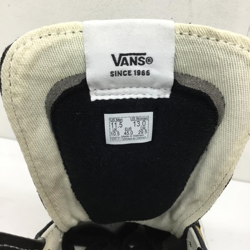 バンズ VANS スニーカー スニーカー 508731 SK8-HI DX 29.5cm ヒョウ柄・レオパード柄 黒 / ブラック / X 黄 / イエロー /  メンズ USED 古着 中古 10124095