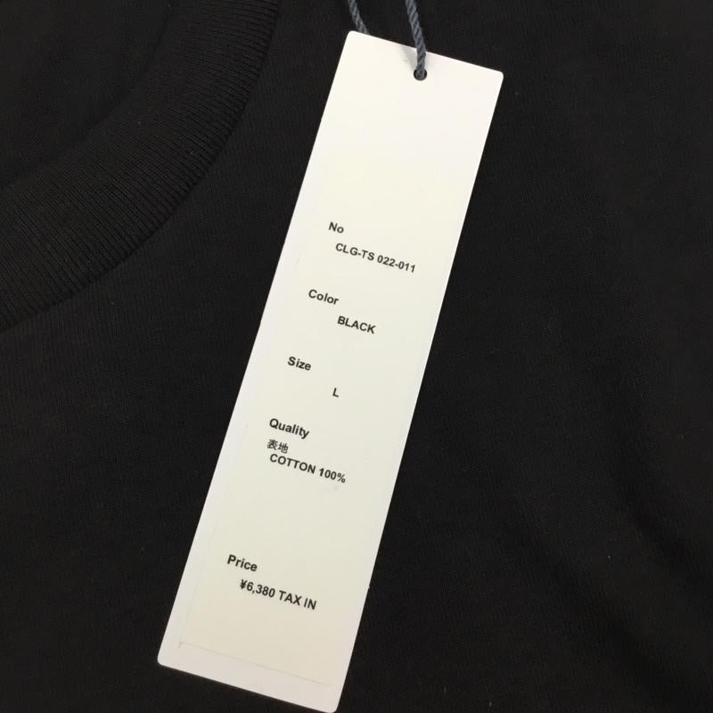 チャレンジャー CHALLENGER Tシャツ 半袖 CLG-TS-002 011 Gary YAMAMOTO Mix Logo Tee タグ付き L ロゴ、文字 黒 / ブラック /  メンズ USED 古着 中古 10109675