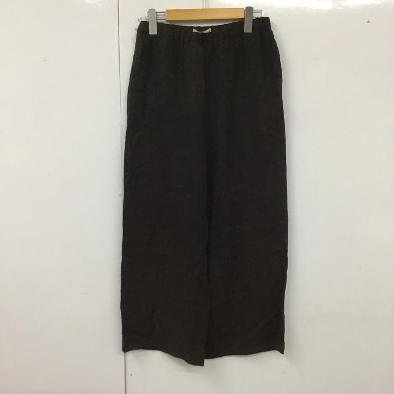 イッセイミヤケ ISSEY MIYAKE ボトムス ボトムス 無地 茶 / ブラウン /  レディース USED 古着 中古 10129702