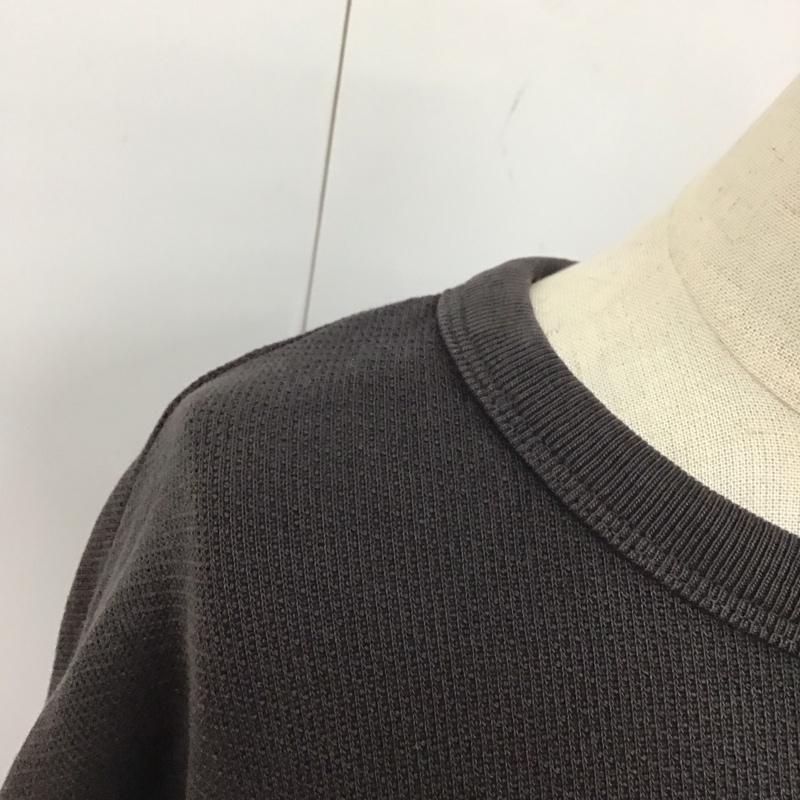ザラ ZARA ワンピース ひざ丈スカート S 無地 チャコールグレー / チャコールグレー /  レディース USED 古着 中古 10120277