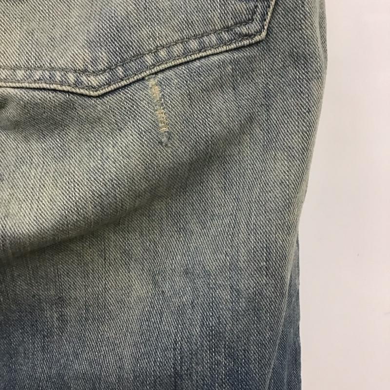 ディーゼル DIESEL パンツ デニム、ジーンズ デニムパンツ ストレートパンツ ワイドパンツ カジュアルパンツ 32インチ 無地 インディゴ / インディゴ /  メンズ USED 古着 中古 10108492