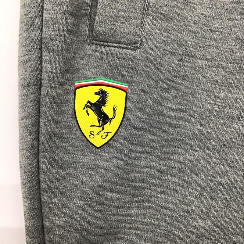 プーマ PUMA パンツ ワークパンツ、ペインターパンツ 762244-03 スウェットパンツ ワイドパンツ L ロゴ、文字 灰 / グレー /  メンズ USED 古着 中古 10122789