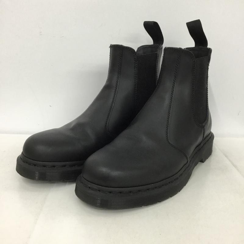 ドクターマーチン Dr.Martens ブーツ ショートブーツ 2976 MONO チェルシーブーツ UK9 US：10 無地 黒 / ブラック /  メンズ USED 古着 中古 10148636