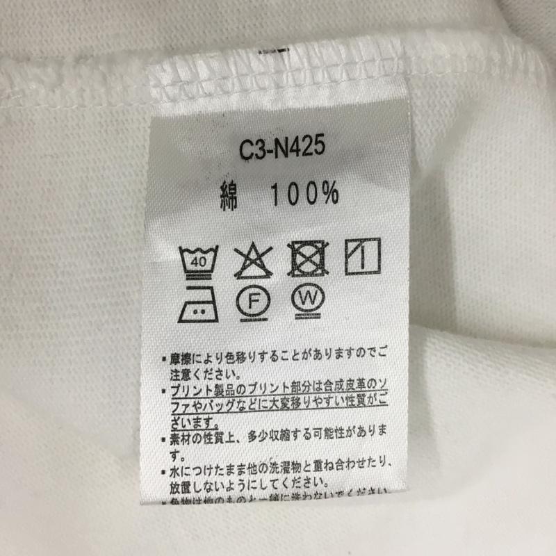 チャンピオン Champion トレーナー 長袖 c3-n425 長袖トレーナー スウェット クルーネック M ロゴ、文字 白 / ホワイト /  メンズ USED 古着 中古 10115780