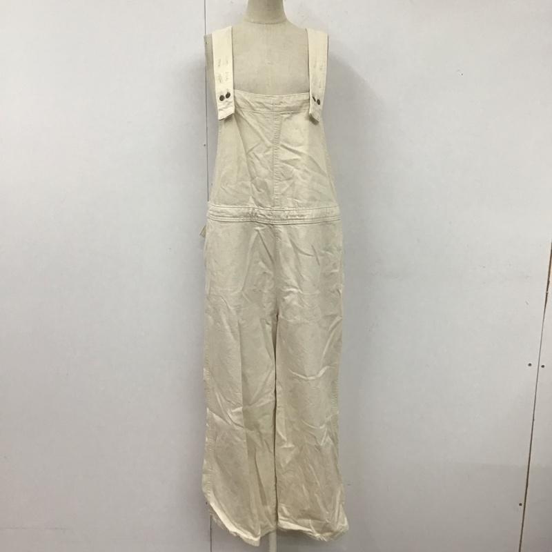 サマンサモスモスブルー Samansa Mos2 blue サロペット・オーバーオール サロペット、オーバーオール 1405430 ECO DENIM デニム FREE 無地 アイボリー / アイボリー /  レディース USED 古着 中古 10111448