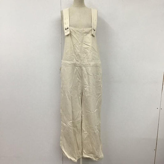 サマンサモスモスブルー Samansa Mos2 blue サロペット・オーバーオール サロペット、オーバーオール 1405430 ECO DENIM デニム FREE 無地 アイボリー / アイボリー /  レディース USED 古着 中古 10111448