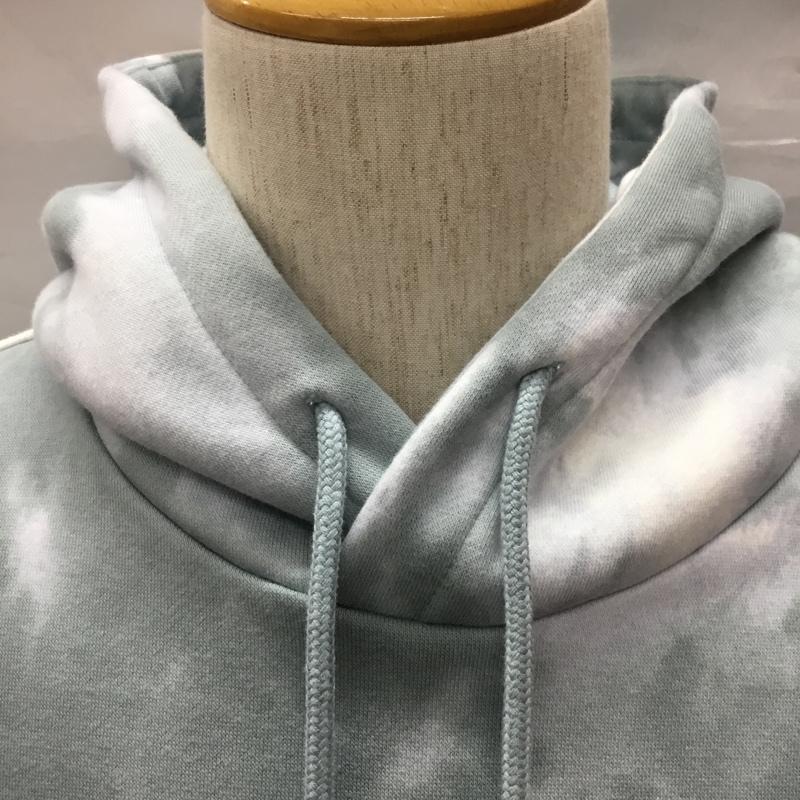 アディダス adidas パーカー 長袖 he9436 アディカラーエッセンシャルズトレフォイルパーカー プルオーバー 総柄 マルチカラー / マルチカラー /  メンズ USED 古着 中古 10115004