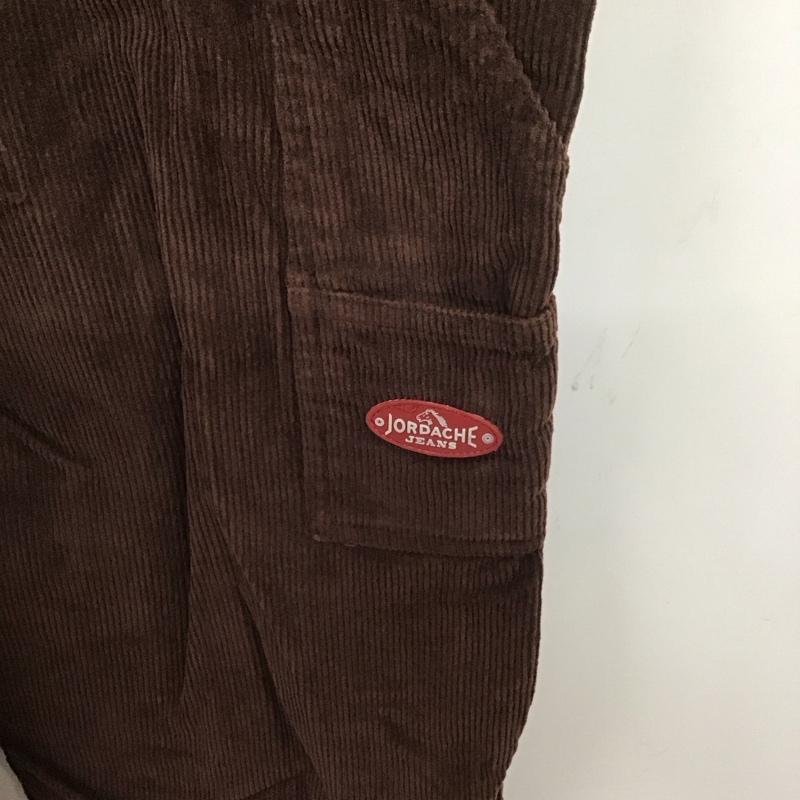 古着 USED サロペット・オーバーオール サロペット、オーバーオール JORDACHE コーデュロイ S ロゴ、文字 茶 / ブラウン /  メンズ USED 古着 中古 10107647