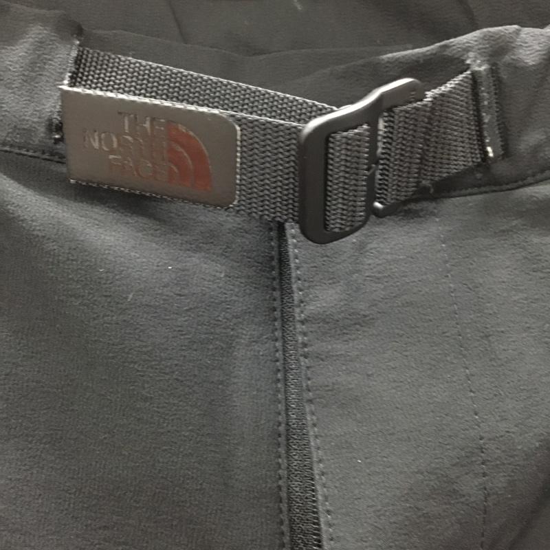 ザノースフェイス THE NORTH FACE パンツ ショートパンツ NB41912 MAGMA SHORT マグマショーツ S ロゴ、文字 黒 / ブラック /  メンズ USED 古着 中古 10117206