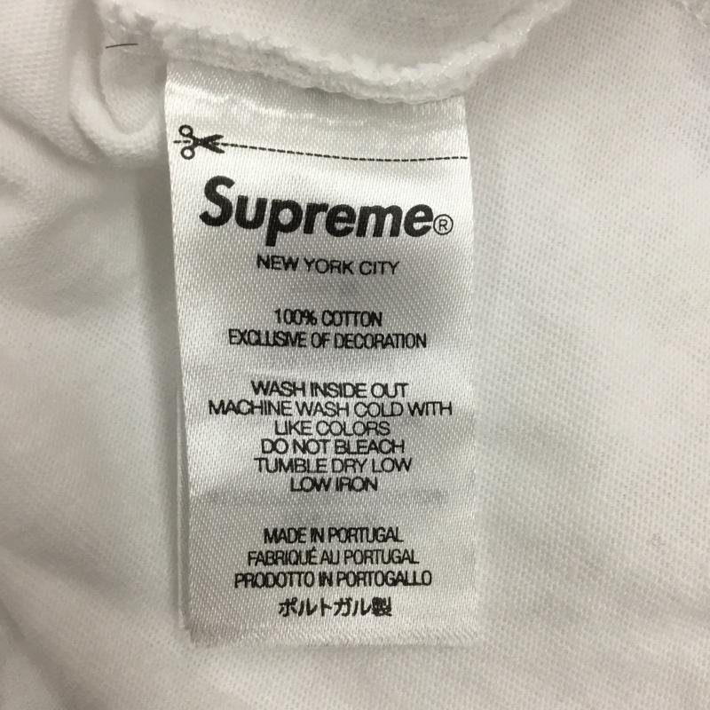 シュプリーム Supreme Tシャツ 半袖 FW22Week2 シャドースクリプトTシャツ 半袖カットソー プリントTシャツ XL ロゴ、文字 白 / ホワイト /  メンズ USED 古着 中古 10113868