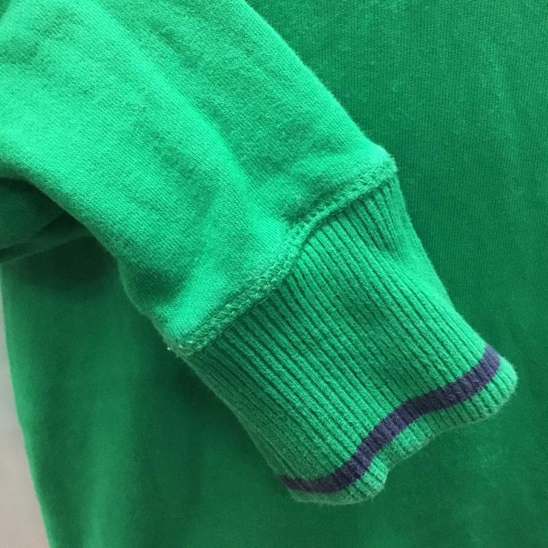 トミー ジーンズ TOMMY JEANS パーカー 長袖 長袖パーカー フード付きパーカー プリントスウェット トレーナー M ロゴ、文字 緑 / グリーン /  メンズ USED 古着 中古 10122397