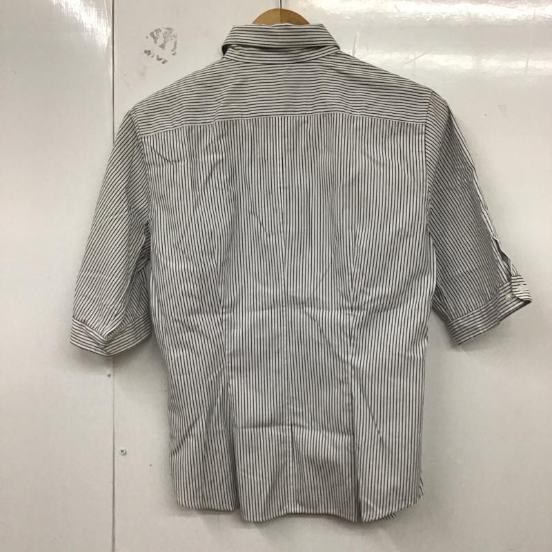 ラルフローレン RALPHLAUREN シャツ、ブラウス 半袖 半袖シャツ ストライプシャツ S ストライプ 白 / ホワイト / X 紺 / ネイビー /  ボーイズ USED 古着 中古 10128765