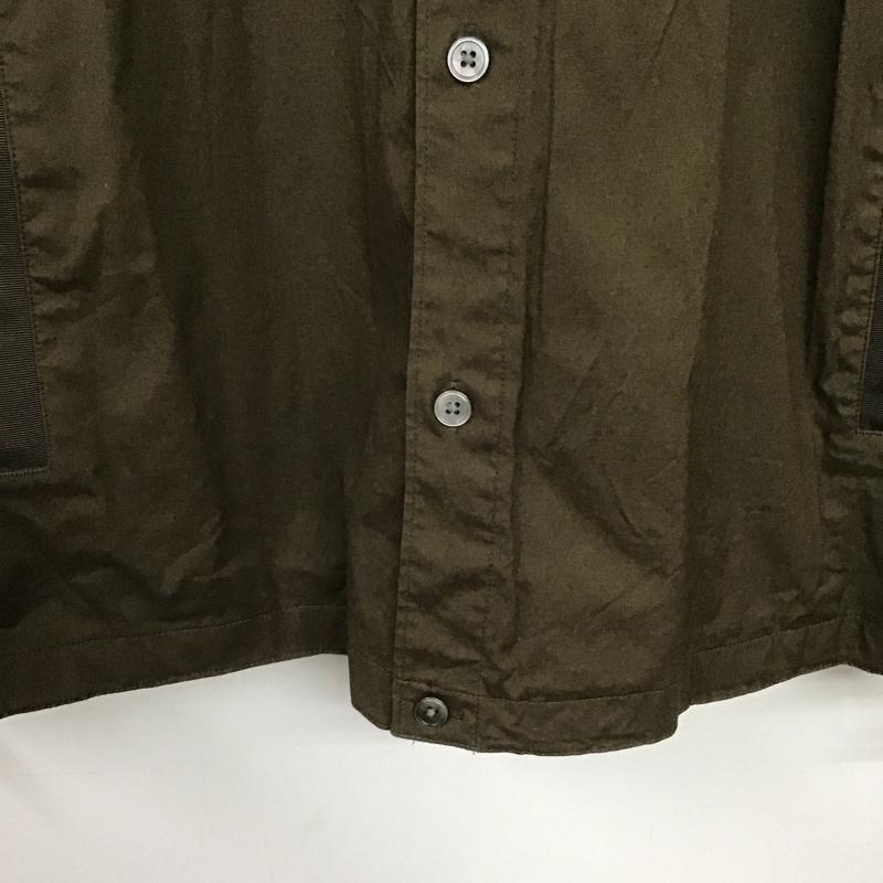 ユニクロ UNIQLO シャツ、ブラウス 長袖 331-446428 長袖シャツ カラーシャツ M 無地 カーキ / カーキ /  メンズ USED 古着 中古 10140539