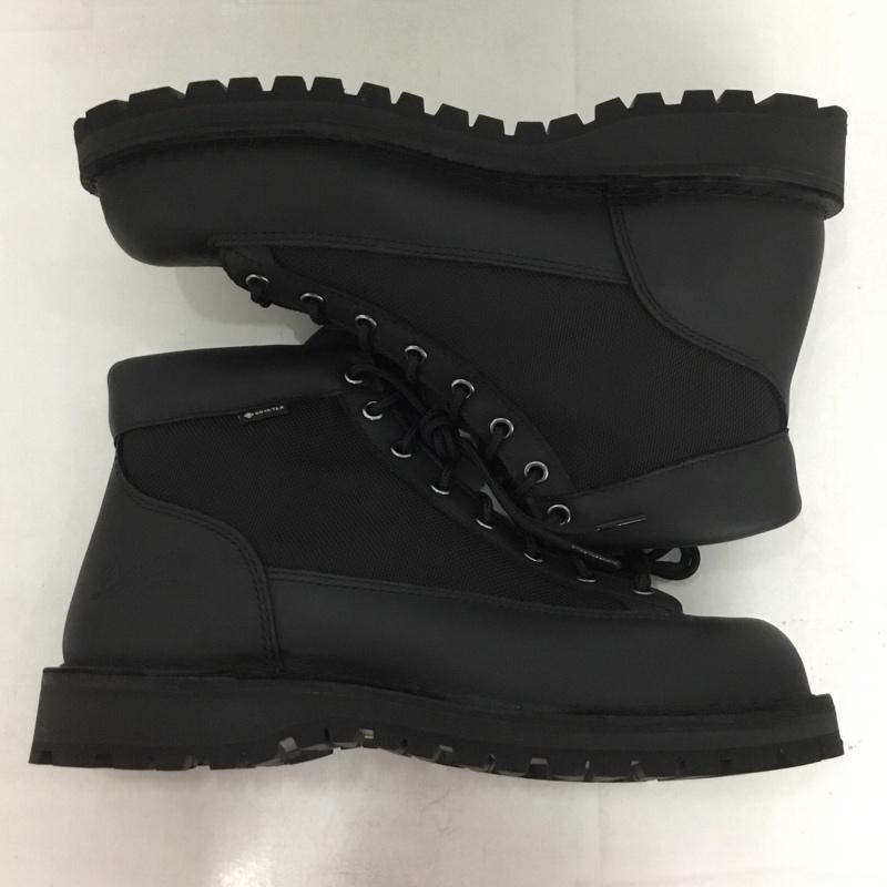 ダナー Danner ブーツ ショートブーツ D121003 DANNER FIELD GORE-TEX アウトドア 26.5cm 箱有 26.5cm ロゴ、文字 黒 / ブラック /  メンズ USED 古着 中古 10140599