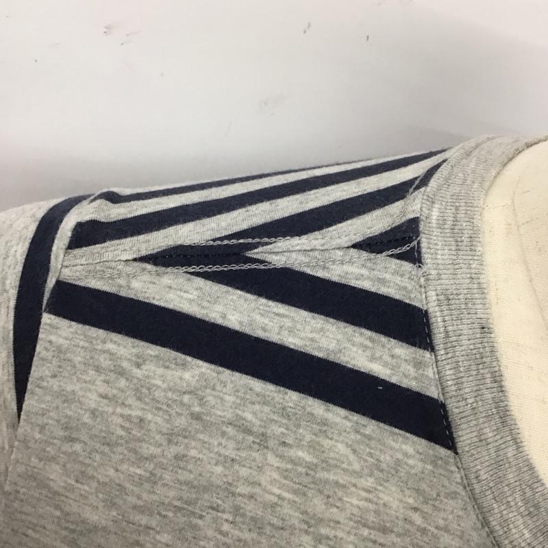 サタデーズサーフニューヨークシティー SATURDAYS SURF NYC カットソー 半袖 半袖カットソー プリントTシャツ クルーネックカットソー S ボーダー柄 マルチカラー / マルチカラー /  メンズ USED 古着 中古 10113132