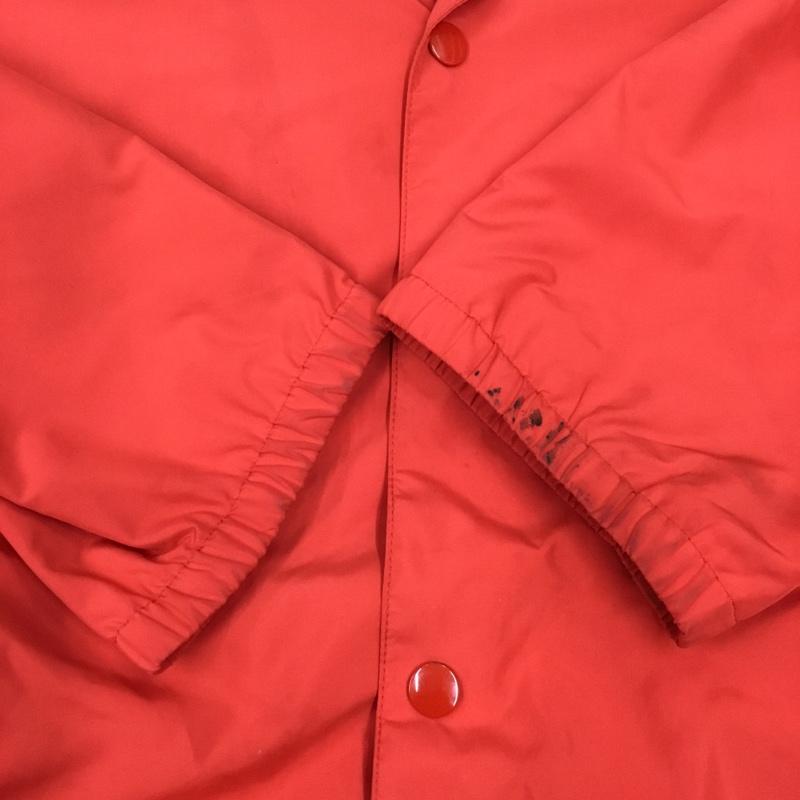 チャンピオン Champion ジャケット、上着 ジャケット、ブレザー C8-F601 バックプリント コーチジャケット Mr.GENTLEMAN コラボ L プリント 赤 / レッド /  メンズ USED 古着 中古 10119178