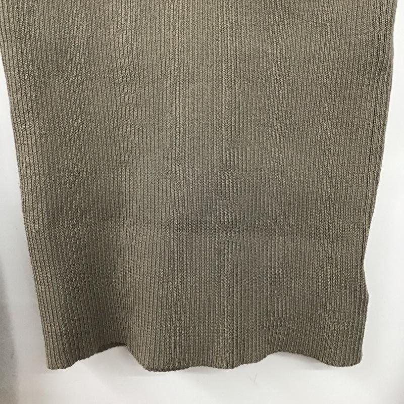 リエンダ rienda カットソー 長袖 長袖カットソー ワイドネックカットソー FREE 無地 灰 / グレー /  レディース USED 古着 中古 10146673